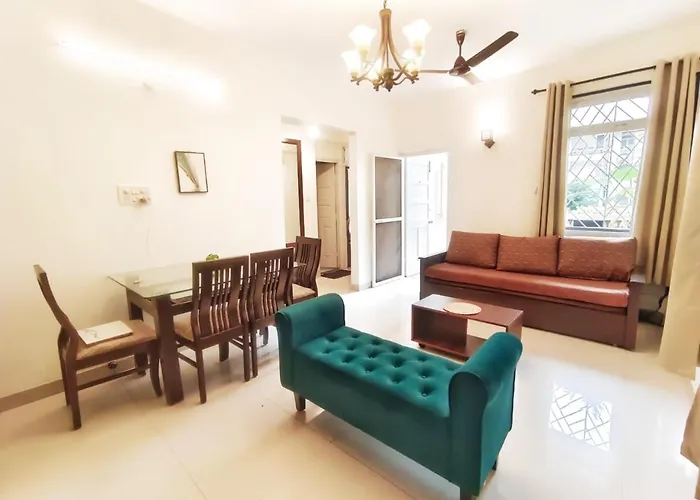 Poolside Apartment - Bliss By The Pool Candolim Goa
